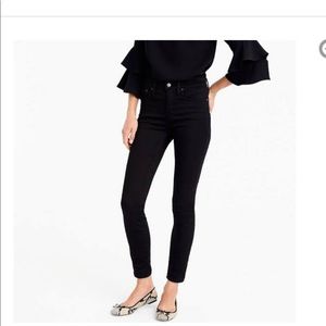 J crew high rise lookout skinny jean black